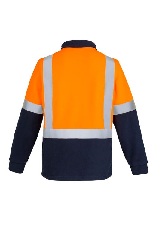 Picture of Unisex Hi Vis Polar Fleece Pullover - Shoulder Taped