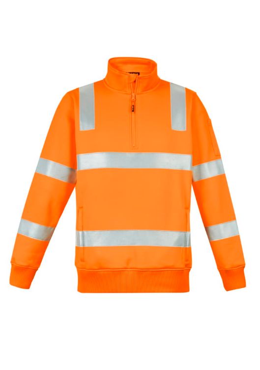 Picture of Unisex Hi Vis VIC Rail 1/4 Zip Pullover