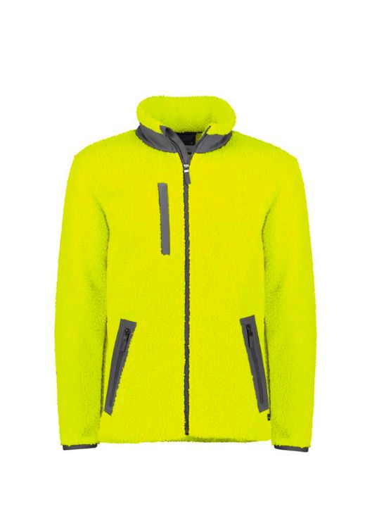 Picture of Unisex Streetworx Full Zip Sherpa Fleece