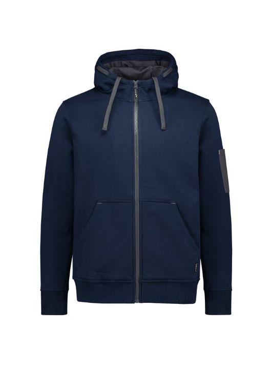 Picture of Unisex Zip Front Multi-Pocket Hoodie