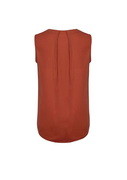 Picture of Womens Estelle Sleeveless Pleat Detail Blouse