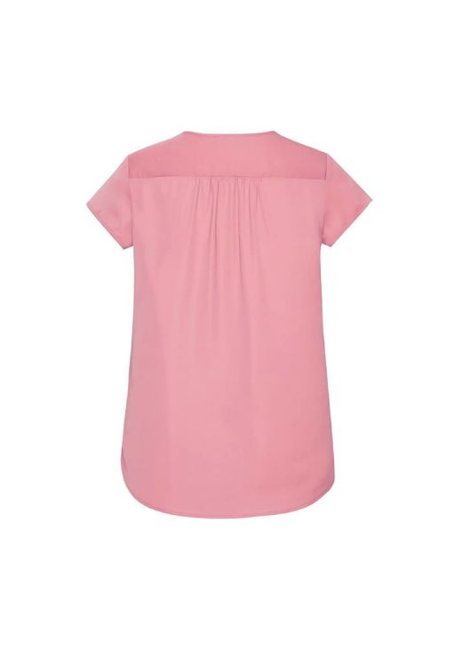 Picture of Womens Kayla V-Neck Pleat Blouse