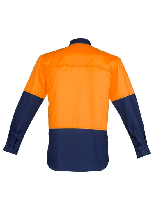 Picture of Mens Closed Front Long Sleeve Shirt