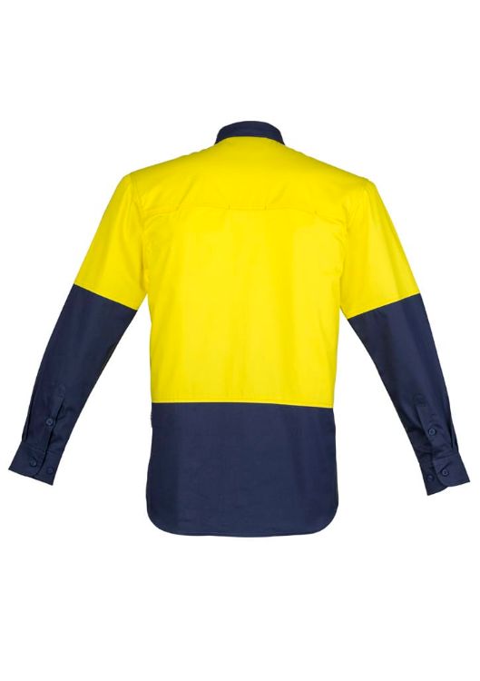 Picture of Mens Closed Front Long Sleeve Shirt