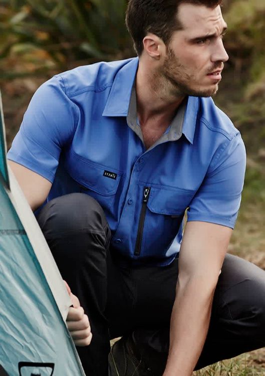 Picture of Mens Outdoor Short Sleeve Shirt