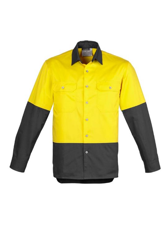 Picture of Mens Industrial Long Sleeve Shirt
