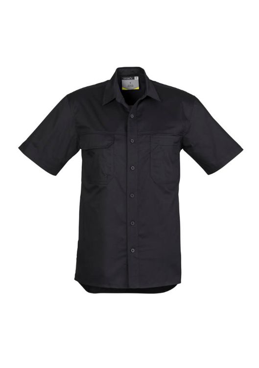 Picture of Mens Lightweight Tradie Short Sleeve Shirt