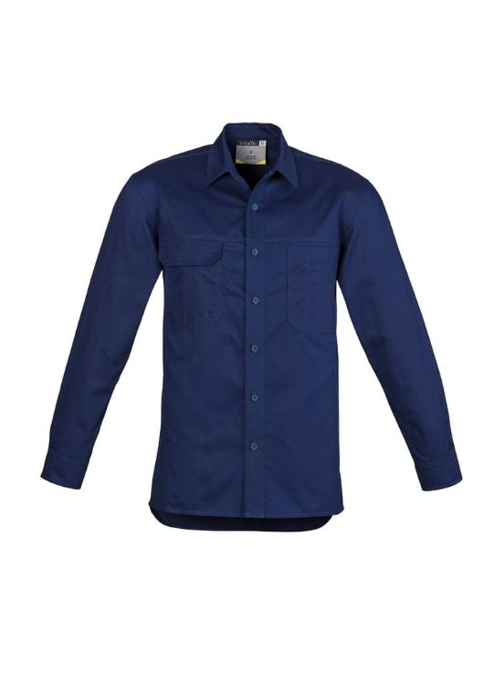Picture of Mens Lightweight Tradie Long Sleeve Shirt