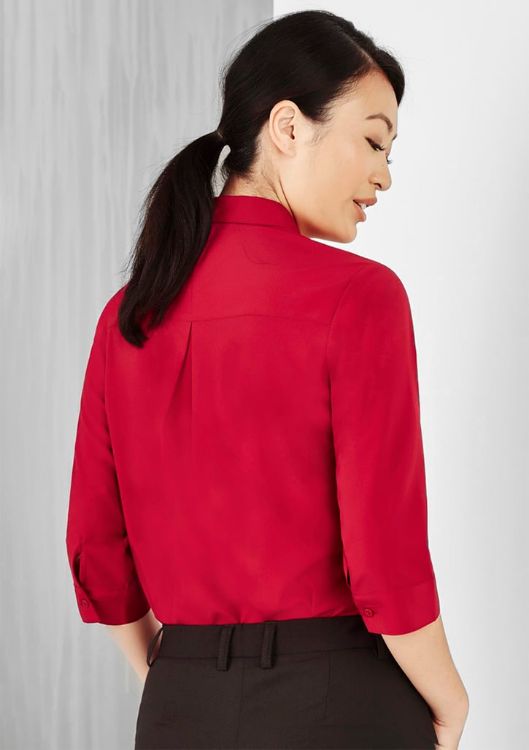 Picture of Womens Florence Plain 3/4 Sleeve Shirt