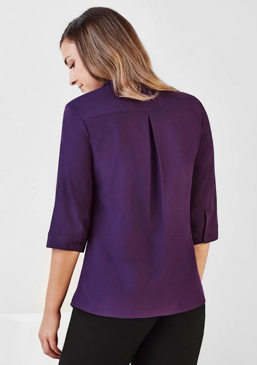 Picture of Womens Florence Plain 3/4 Sleeve Shirt