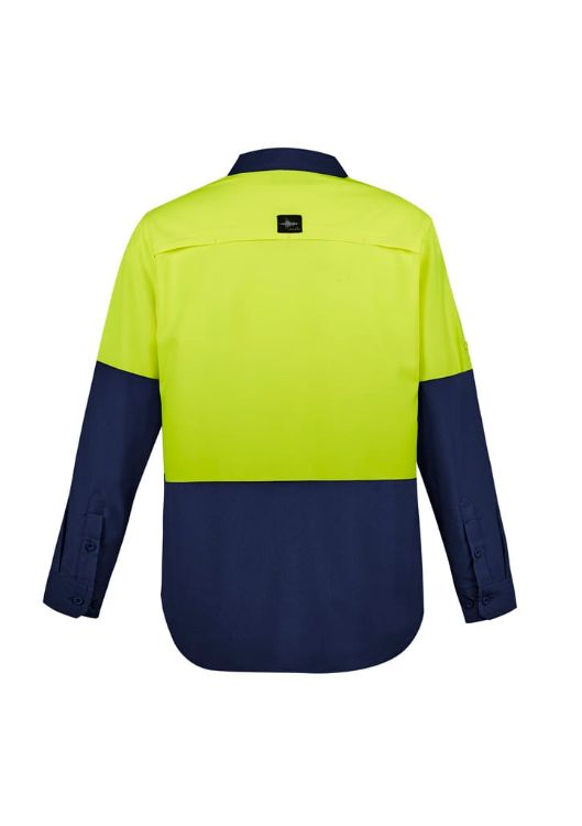 Picture of Mens Hi Vis Outdoor Long Sleeve Shirt