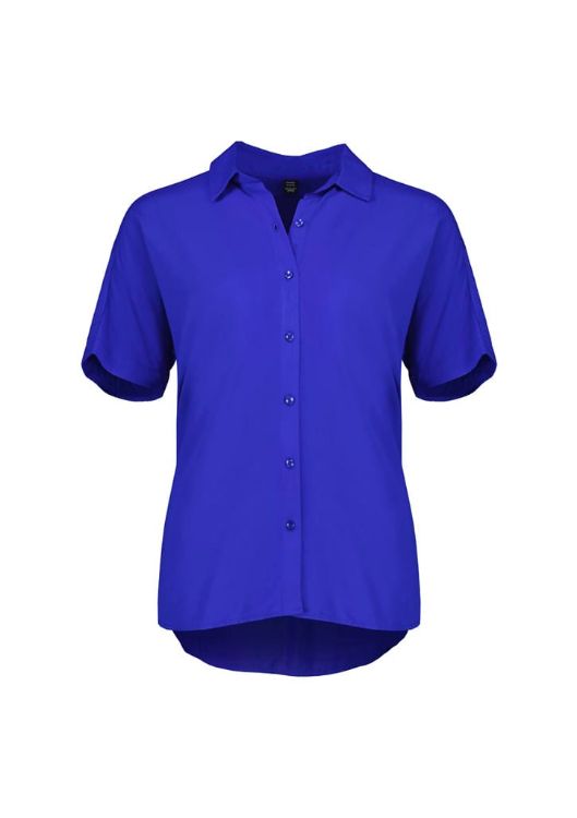 Picture of Womens Dahlia Short Sleeve Blouse