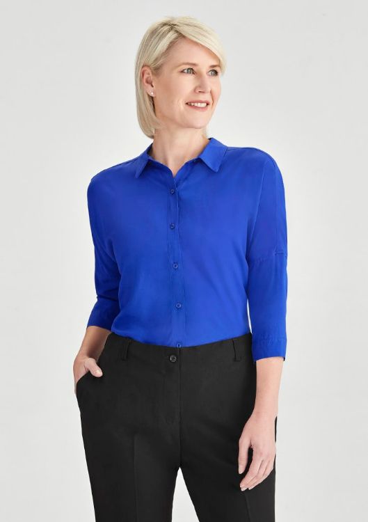 Picture of Womens Dahlia 3/4 Sleeve Blouse