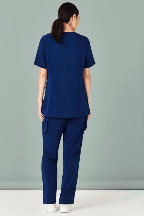 Picture of Womens Avery Round Neck Scrub Top