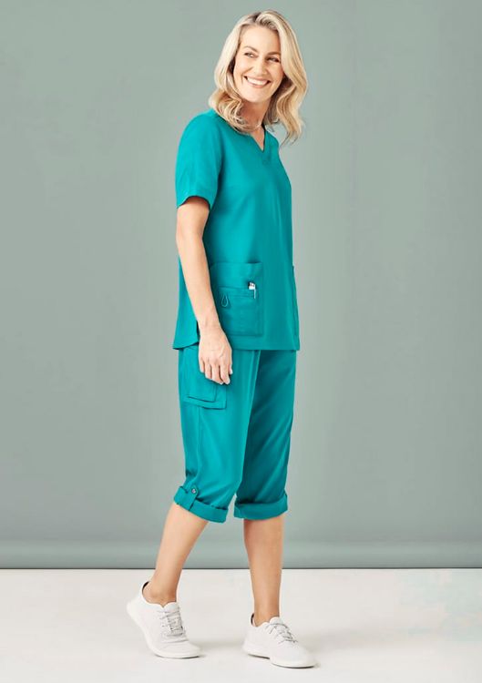 Picture of Womens Avery V-Neck Scrub Top