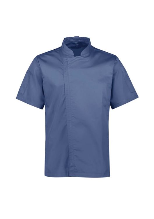 Picture of Mens Alfresco Short Sleeve Chef Jacket