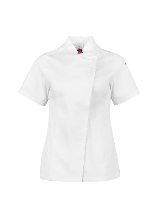 Picture of Womens Alfresco Short Sleeve Chef Jacket