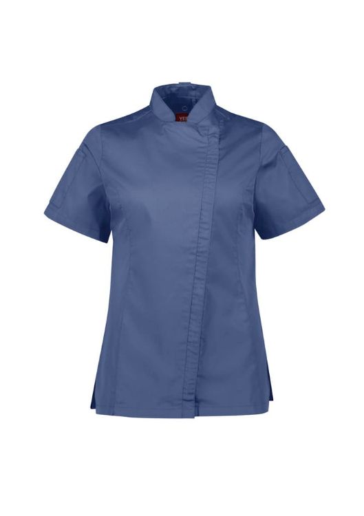 Picture of Womens Alfresco Short Sleeve Chef Jacket