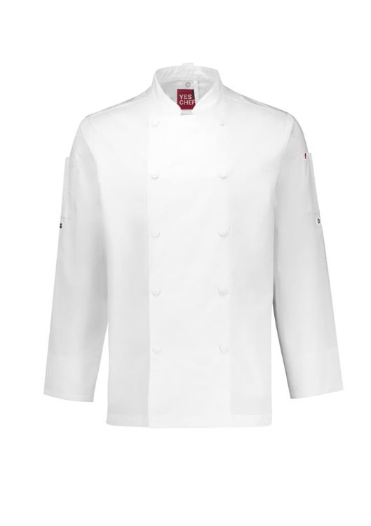 Picture of Mens Gusto Long Sleeve Chef Jacket