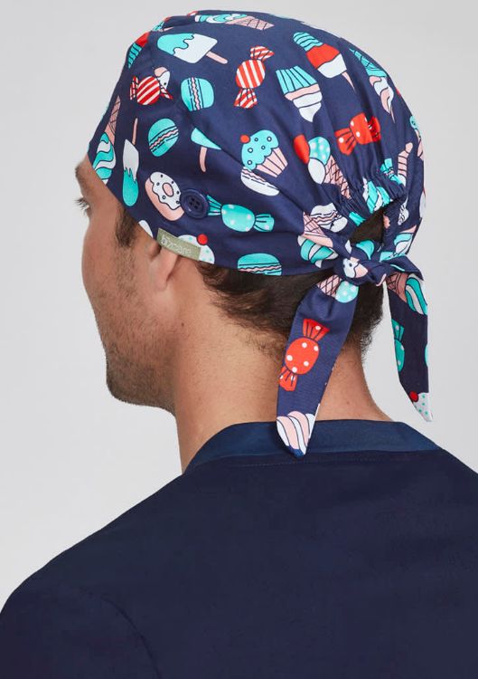 Picture of Unisex Printed Scrub Cap