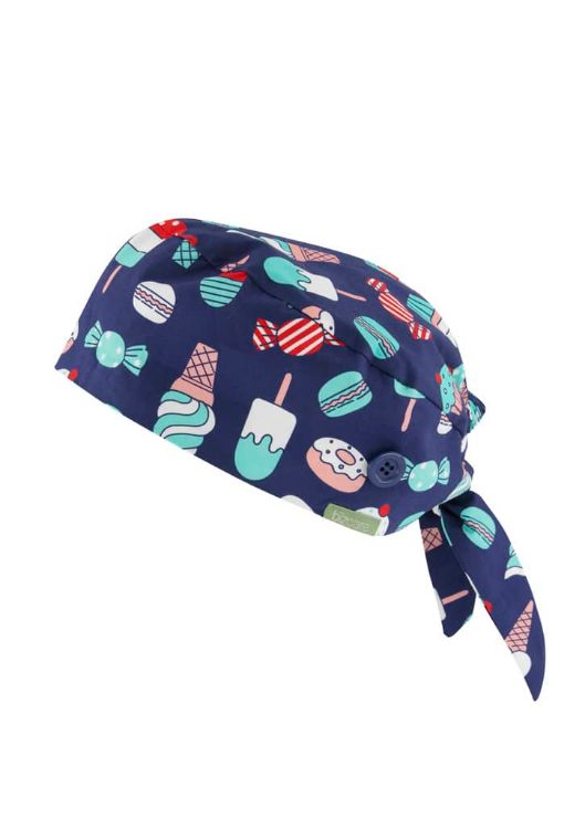 Picture of Unisex Printed Scrub Cap