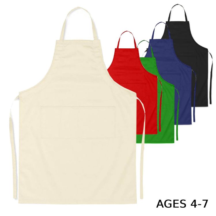 Picture of Junior Cotton Apron (age 4-7)