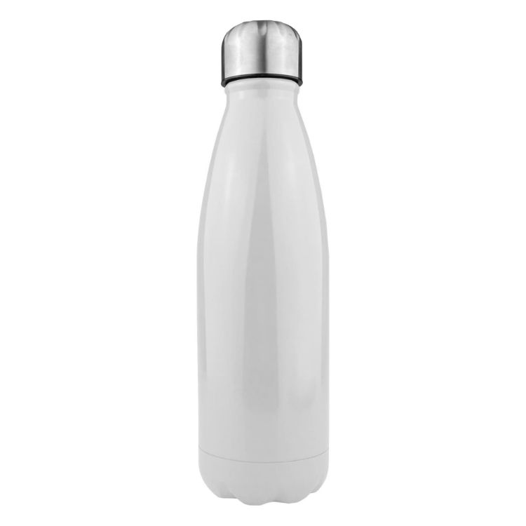 Picture of Komo Shiny Stainless Steel Drink Bottle Single Wall