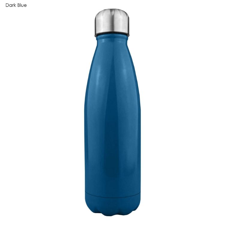 Picture of Komo Shiny Stainless Steel Drink Bottle Single Wall