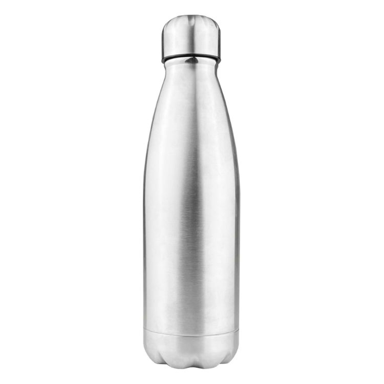 Picture of Komo Shiny Stainless Steel Drink Bottle Single Wall