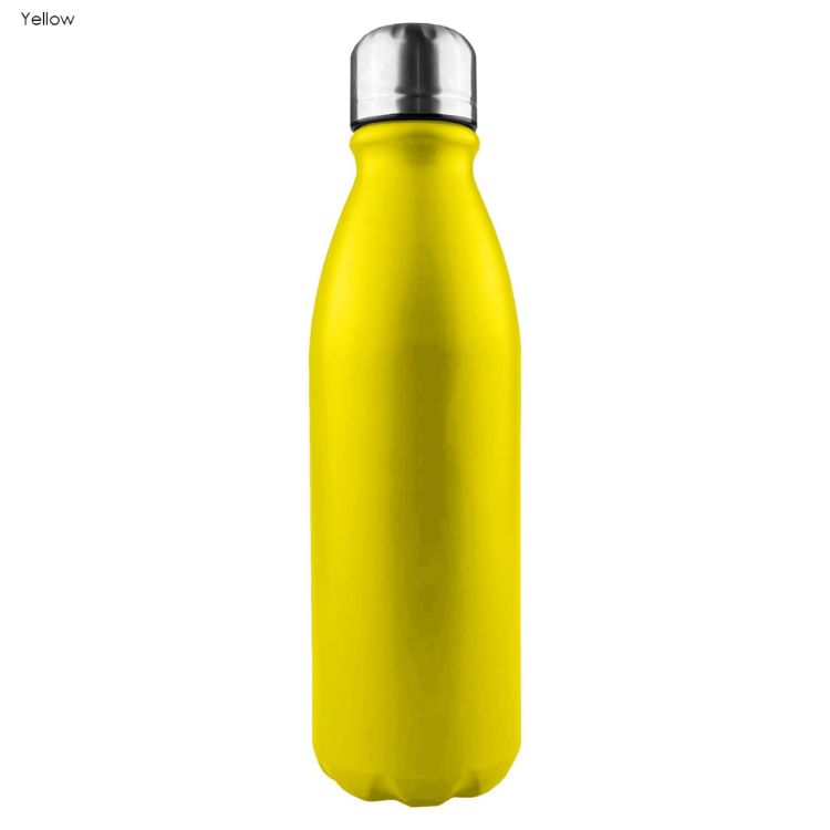 Picture of Komo Shiny Aluminium Drink Bottle Single Wall