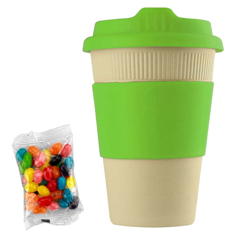 Picture of Jelly Bean In 12oz Bamboo Cup