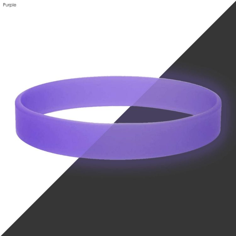 Picture of Neon Glow Silicone Wrist Band