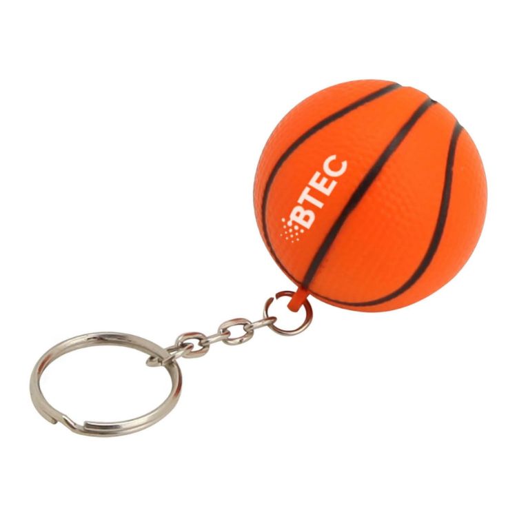 Picture of Stress Basketball Key Ring