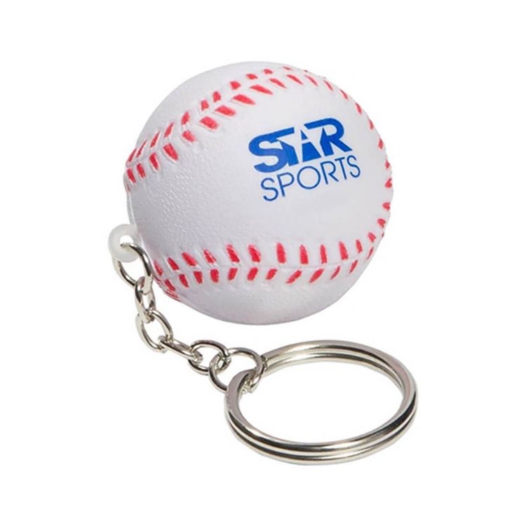 Picture of Stress Baseball Key Ring