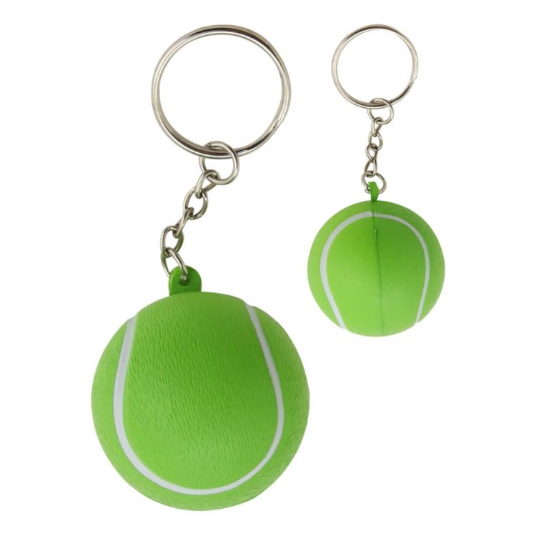 Picture of Stress Tennis Ball Key Ring