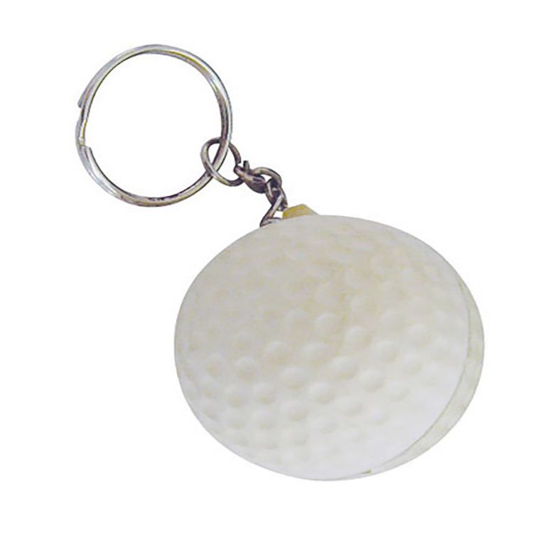 Picture of Stress Golf Ball Key Ring