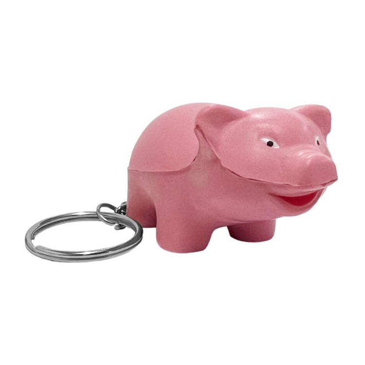 Picture of Stress Pig Key Ring