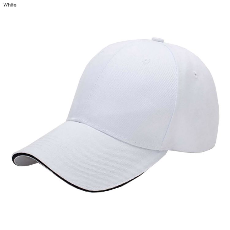 Picture of Const 6 Panel Cotton Sandwich Cap