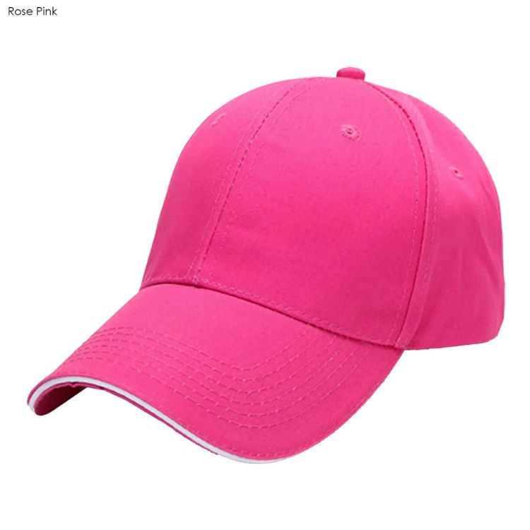 Picture of Const 6 Panel Cotton Sandwich Cap