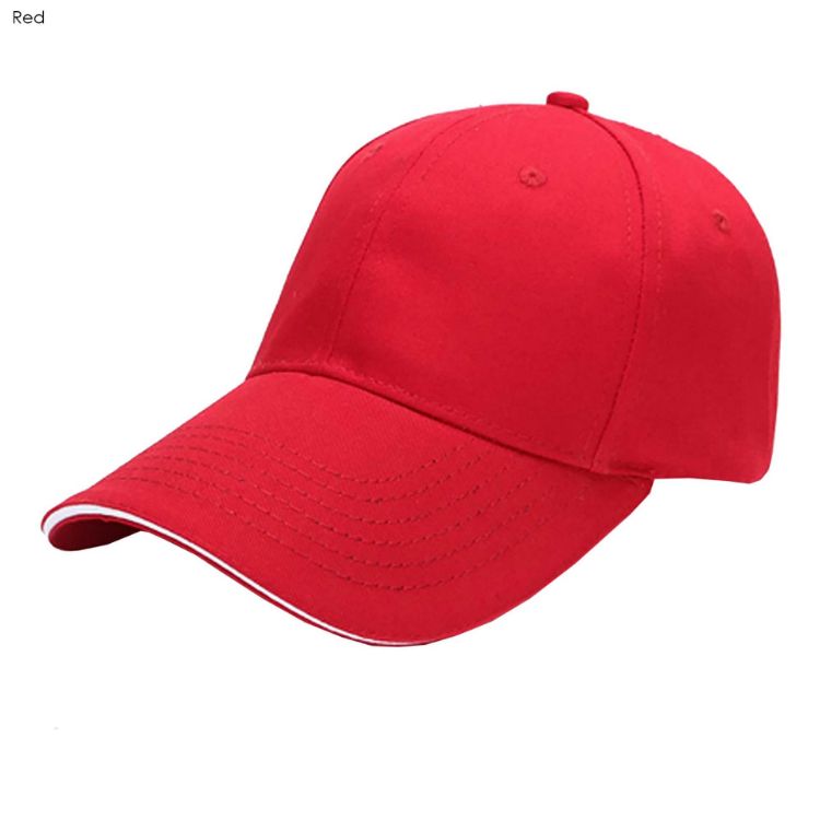 Picture of Const 6 Panel Cotton Sandwich Cap