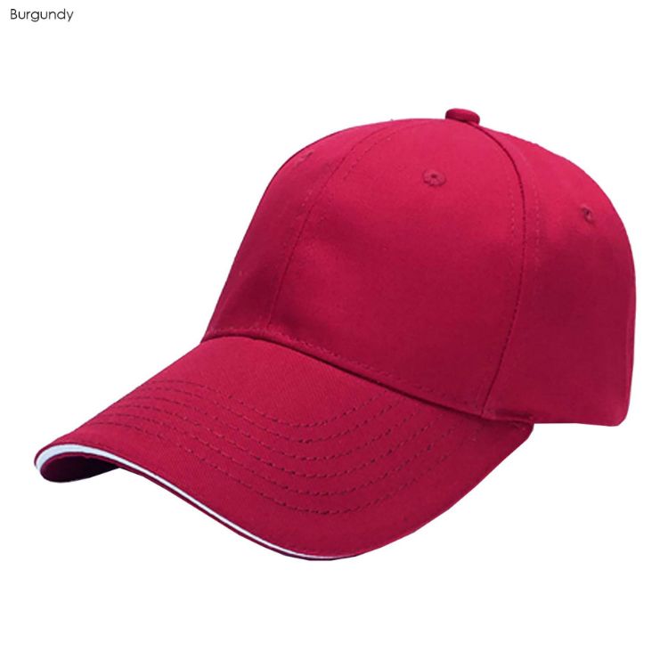 Picture of Const 6 Panel Cotton Sandwich Cap