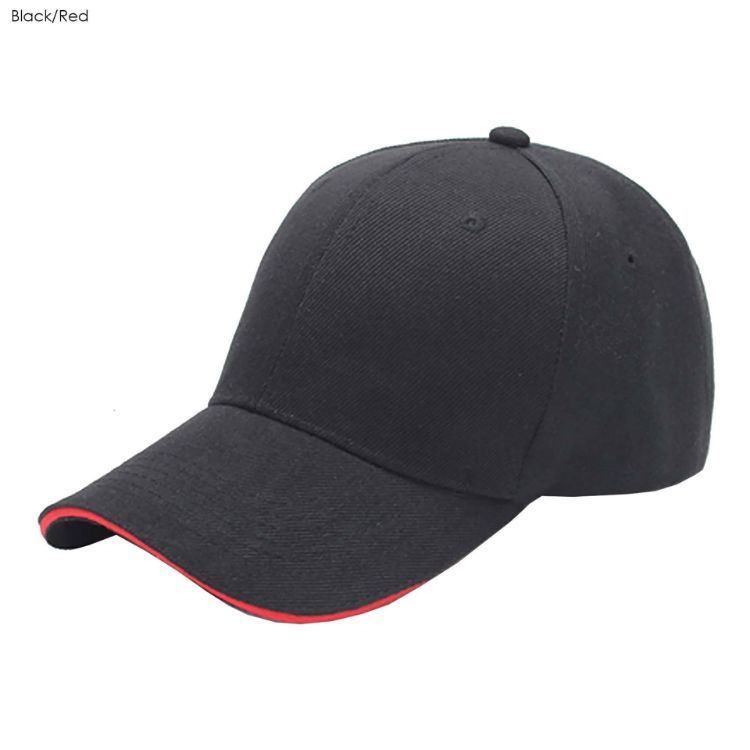 Picture of Const 6 Panel Cotton Sandwich Cap