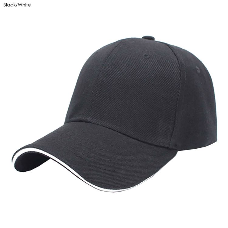 Picture of Const 6 Panel Cotton Sandwich Cap