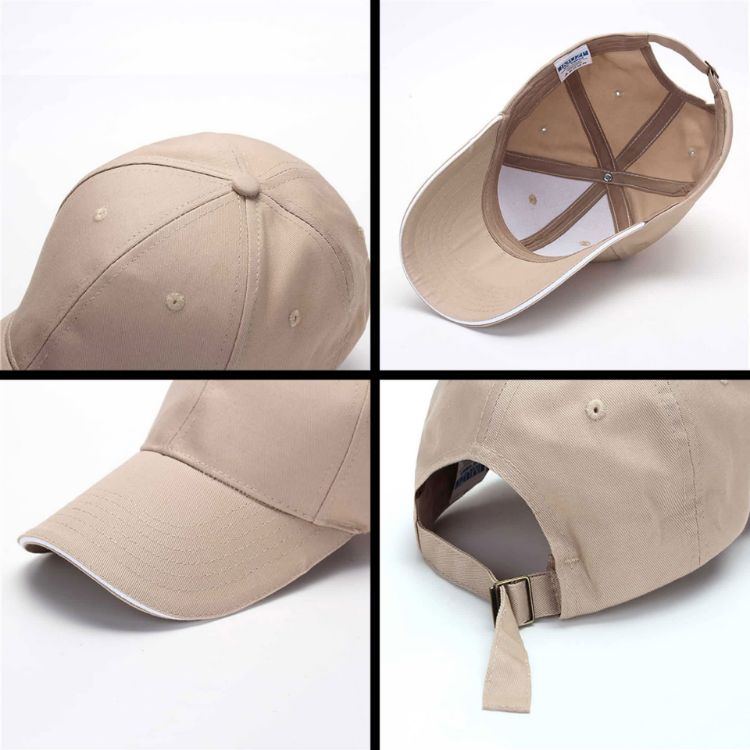 Picture of Const 6 Panel Cotton Sandwich Cap