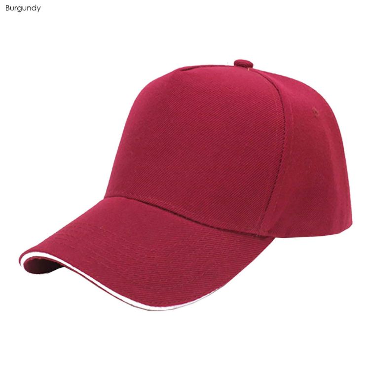 Picture of Nevaso 5 Panel Heavy Cotton Sandwich Cap