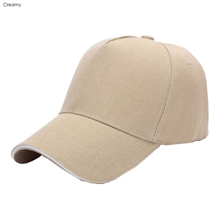 Picture of Nevaso 5 Panel Heavy Cotton Sandwich Cap