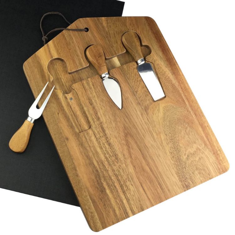 Picture of Trekko Cheeseboard & Knife Set