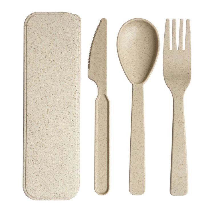 Picture of Wheat Straw Utensils Set