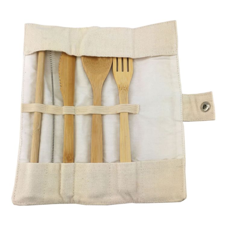 Picture of Bamboo Utensils Set
