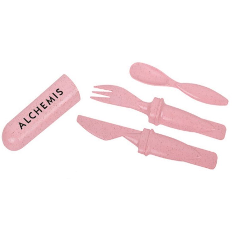 Picture of Cutlery Set – Wheat Straw